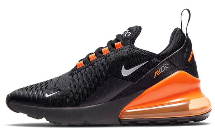 Nike Nike Air Max 270 GS 'Black Total Orange' GS
