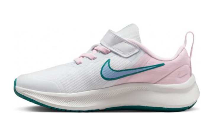 Nike Nike Star Runner 3 PS 'White Pink Mineral Teal'