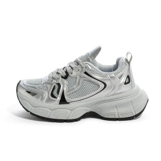Babaya Slip Resistant And Breathable Low top Chunky Sneakers Women's Gray