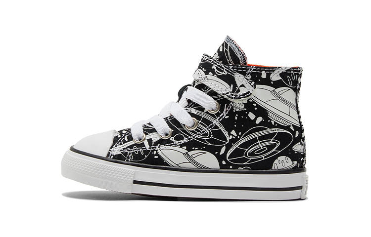 Converse Chuck Taylor All Star Canvas High top Toddler Shoes Black White Infant And Toddler