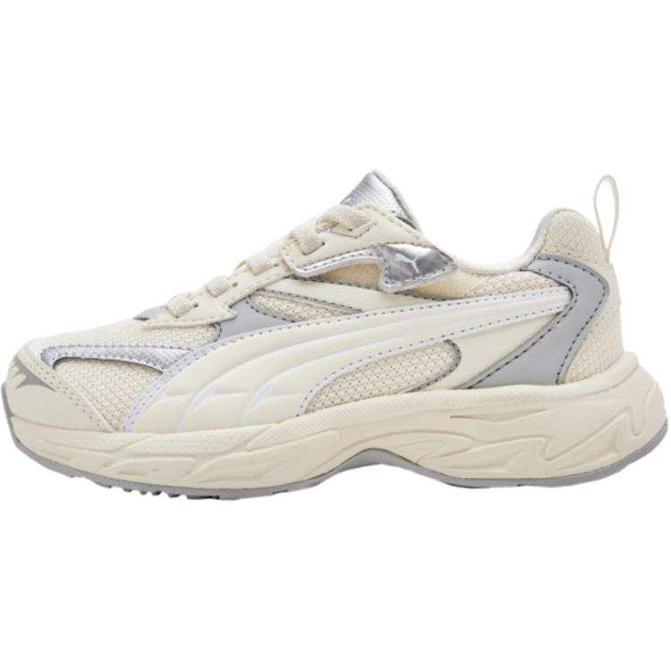 PUMA Morphic Fabric Low top Kids Lifestyle Shoes Silver Kids'