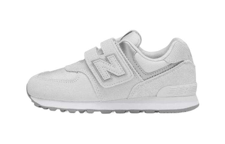 New Balance New Balance NB 574 Lightweight Abrasion Resistant Low top Kids Lifestyle Shoes Gray Children Aged 3 7 Years Old