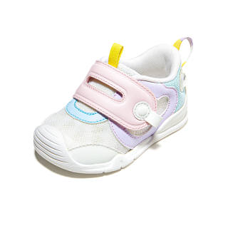 GINOBLE Synthetic Leather, Textile Breathable Support Low top Kids Lifestyle Shoes Infant And Toddler