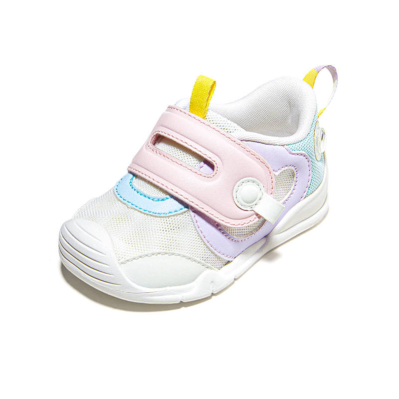 GINOBLE Synthetic Leather, Textile Breathable Support Low top Kids Lifestyle Shoes Infant And Toddler