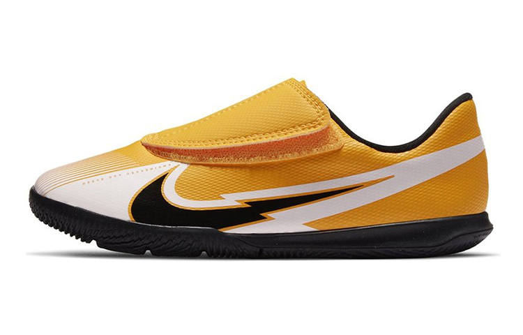 Nike Nike Mercurial Vapor 13 Slip Resistant Cushioning Abrasion Resistant Low top Kids' Soccer Shoes Yellow Kids'