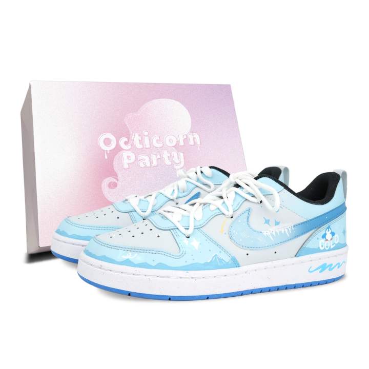 Nike Nike Court Borough Octopus Party, Icelandic Penguin, Box Included Cushioning Abrasion Resistant
