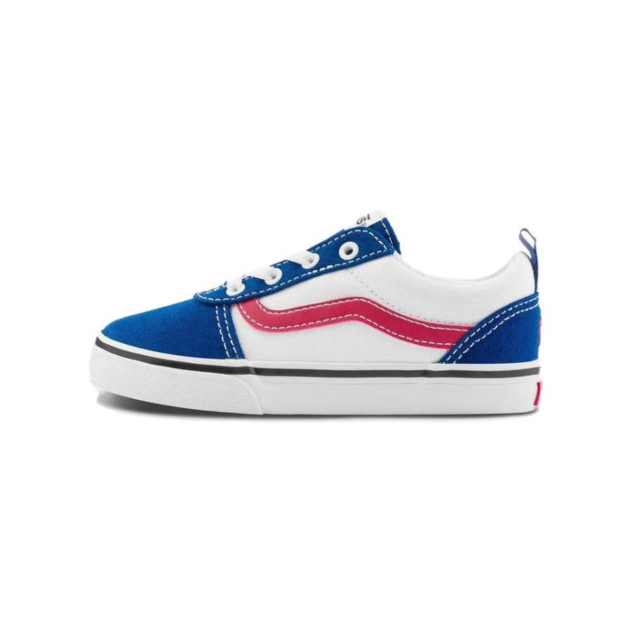 Vans Ward Slip On Low top Toddler Shoes Blue Infant And Toddler
