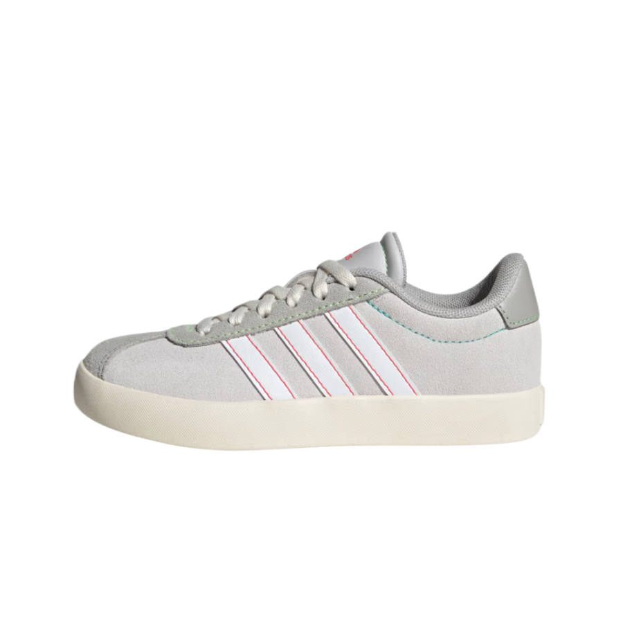 Adidas Adidas VL COURT 3.0 Suede Kids' Outdoor Shoes Gray Glow Mint Lilac Kids'