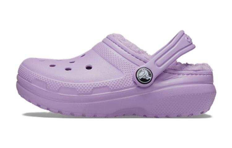 Crocs Crocs Classic Lined EVA Kids Clogs Thermal Kids' Orchid Purple