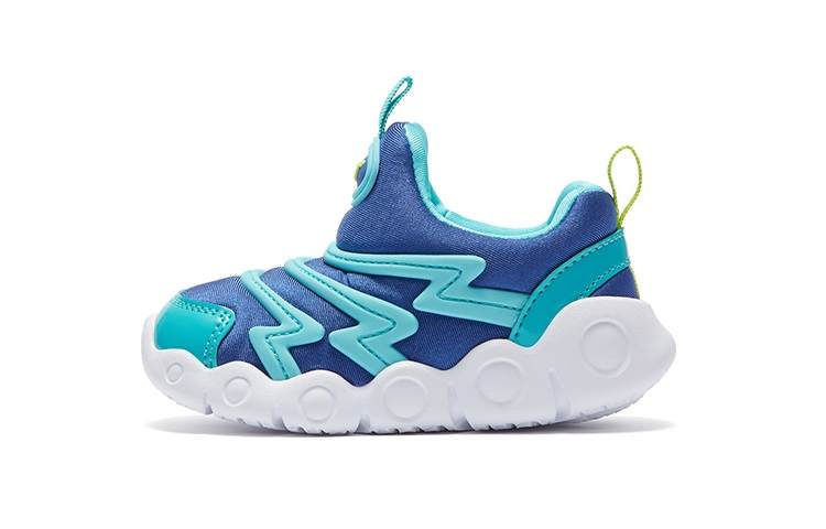 361°KIDS Cushioning Rebound Casual Shoes Blue Green Kids'