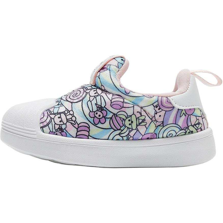 MQD Fabric Slip Resistant Abrasion Resistant Low top Kids Lifestyle Shoes Children Aged 3 7 Years Old