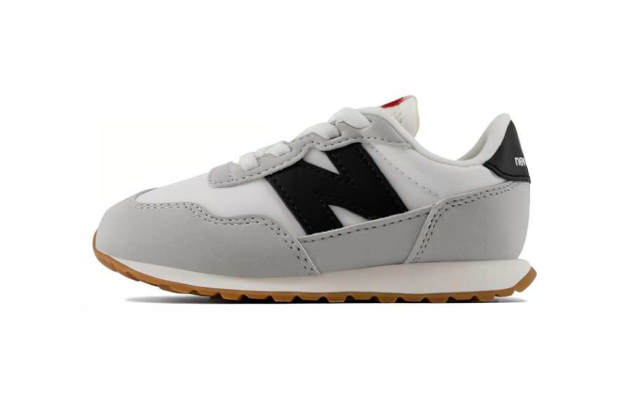 New Balance New Balance NB 237 Cushioning, Wear Resistant Low top Toddler Shoes Gray White Infant And Toddler