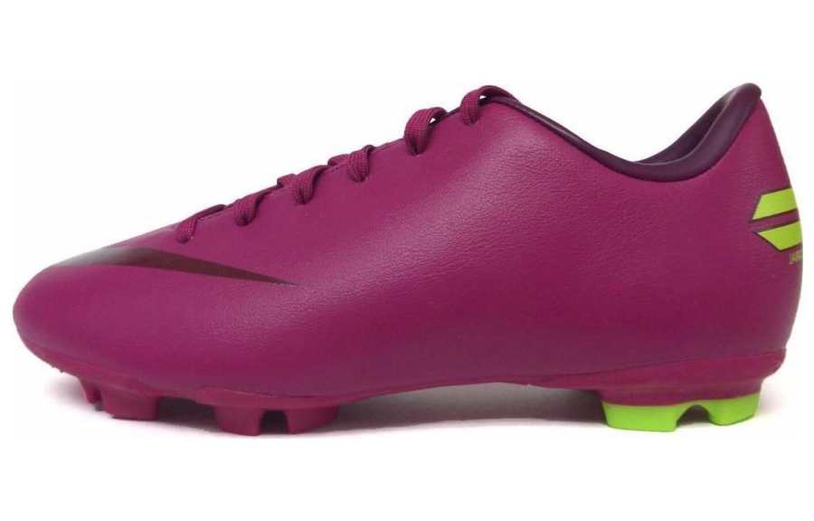 Nike Nike Mercurial Victory Slip Resistant Cushioning Abrasion Resistant Low top Kids' Soccer Shoes Purple Kids'