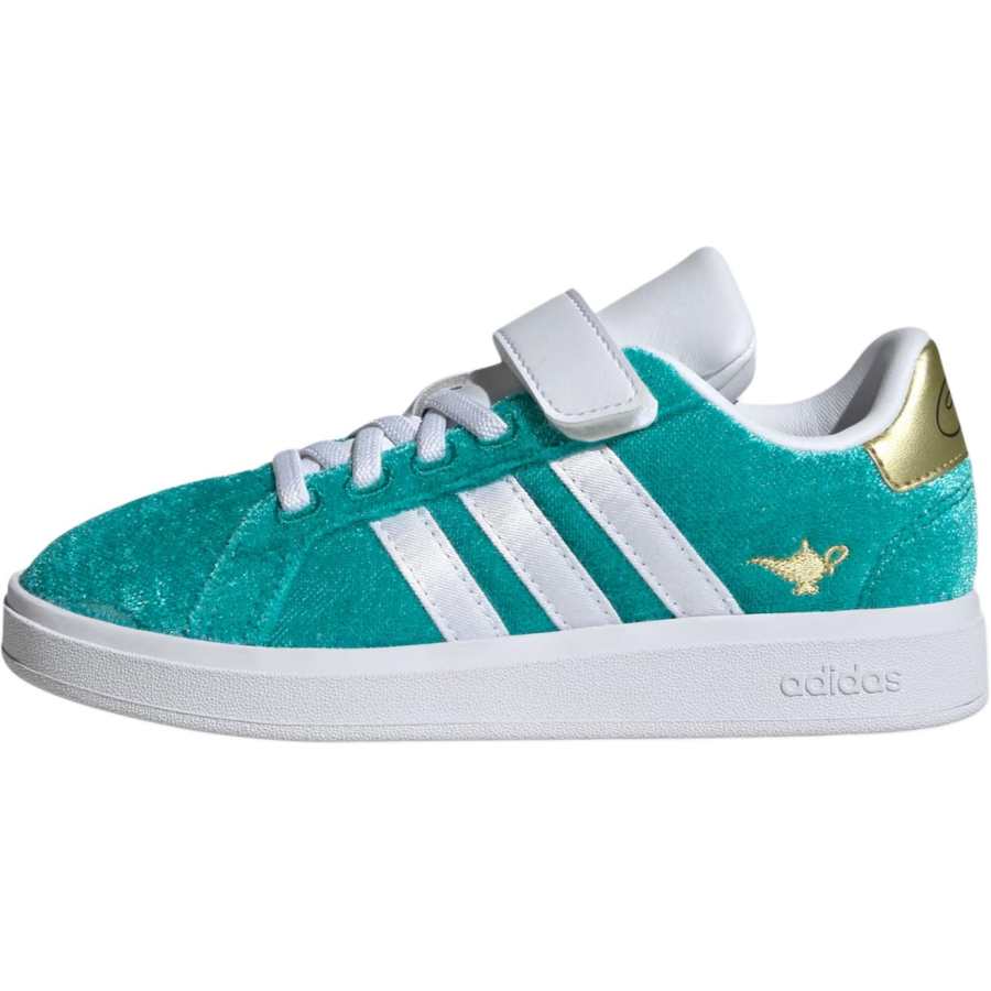 Adidas Disney x Adidas GRAND COURT 2.0 Low top Skateboard Shoes Blue Green Kids'