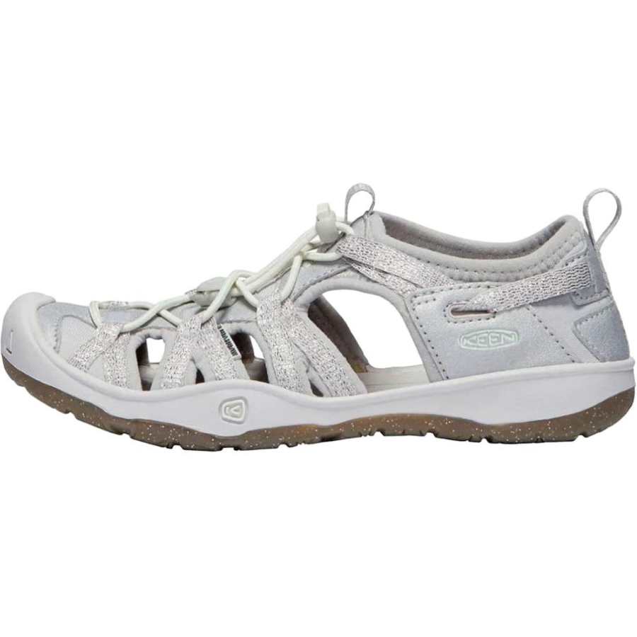 Keen Slip Resistant Abrasion Resistant Slip Resistant Abrasion Resistant Low top Children's Sandals Silver Gray