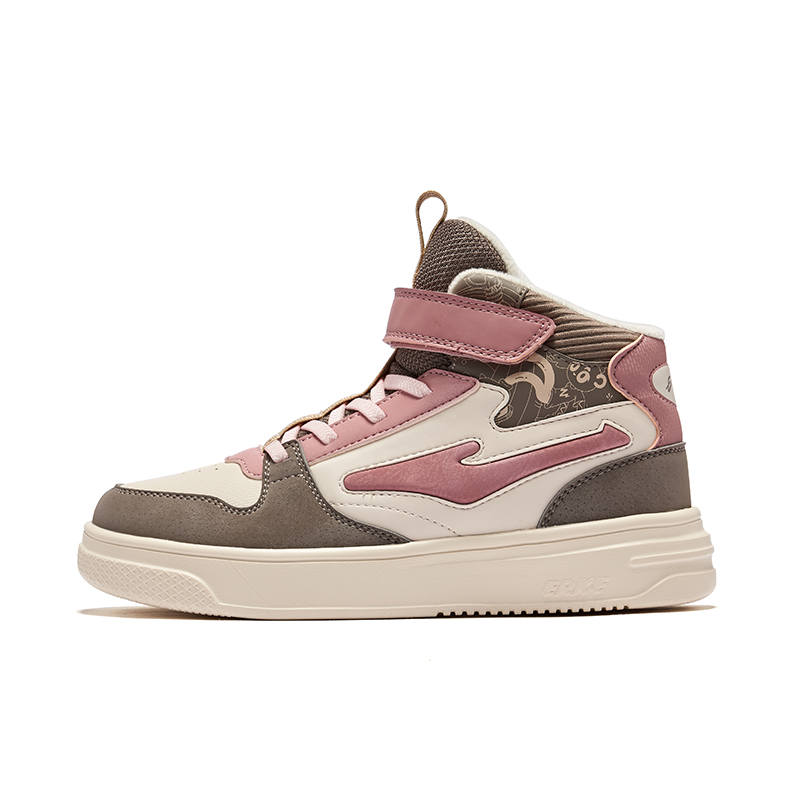 ERKE KIDS Minimalist Style Versatile, Fleece Lined Slip Resistant, Abrasion Resistant, Thermal Mid top