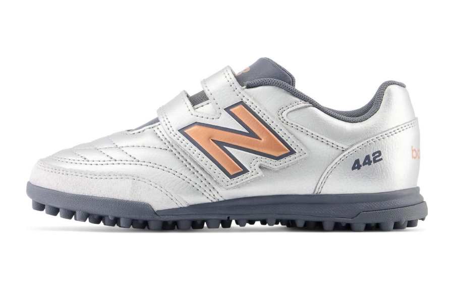 New Balance New Balance 442 V2 Pro V TF JNR SV2 Lightweight Low top Kids' Soccer Shoes Silver Kids'