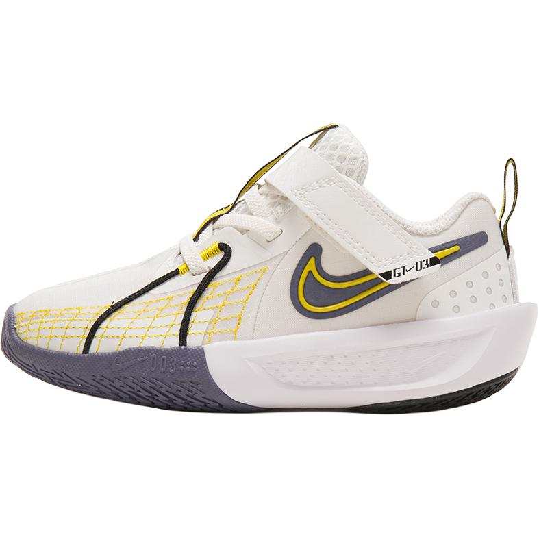 Nike Nike G.T. Cut 3 Slip Resistant Abrasion Resistant Low top Children's Basketball Shoes Beige Kids'