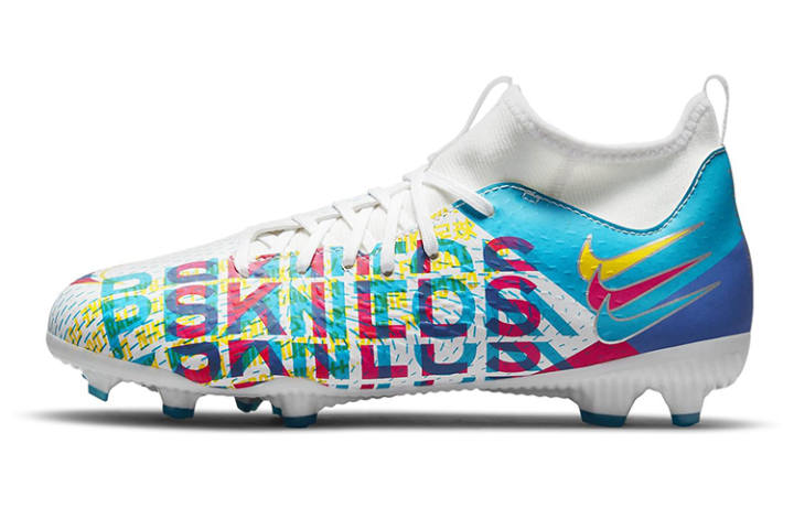 Nike Nike Phantom GTPhantom GT Academy DF 3D FG/MG Slip Resistant Cushioning Abrasion Resistant Low top Soccer Shoes White