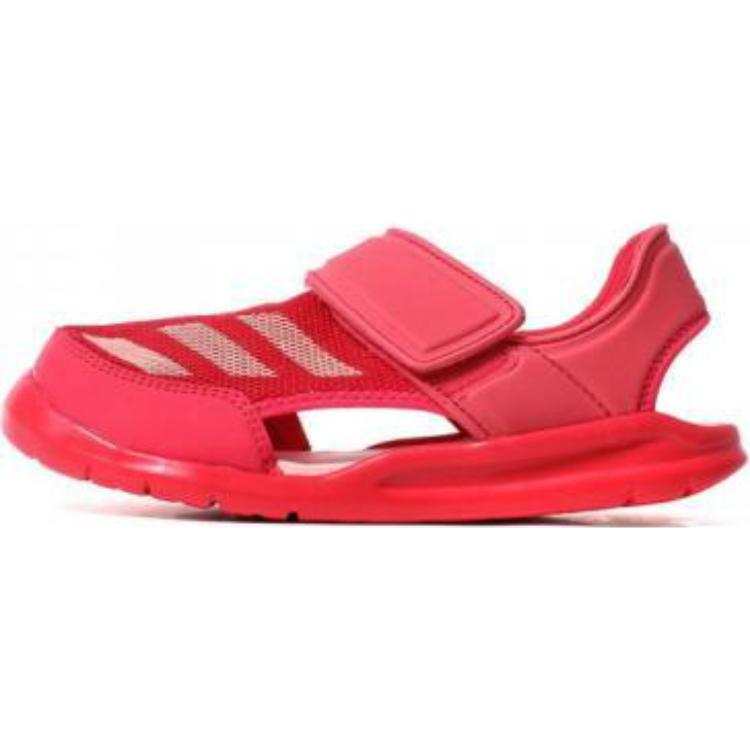 Adidas Adidas Fortaswim Comfortable Slip Resistant And Breathable Low top Children's Sandals Red Kids'