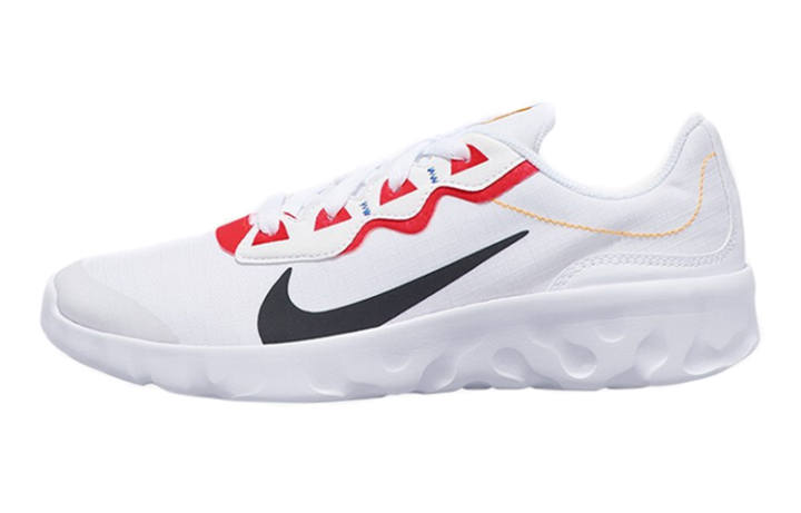 Nike Nike Explore Strada Low top Running Shoes White Red Black Unisex