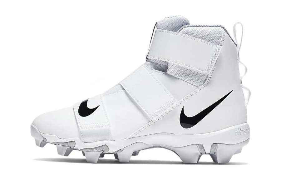 Nike Nike Force Savage Shark 2 Cushioning High top Kids' Training Shoes White Black Kids'
