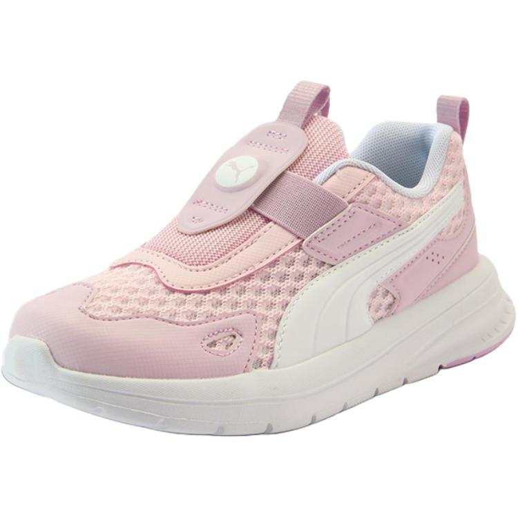 PUMA Evolve Run Abrasion Resistant Abrasion Resistant Low top Running Shoes Light Pink/White/Light Purple Kids'