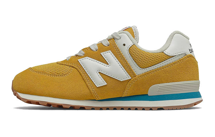New Balance New Balance NB 574 Kids Lifestyle Shoes Yellow White Teenagers