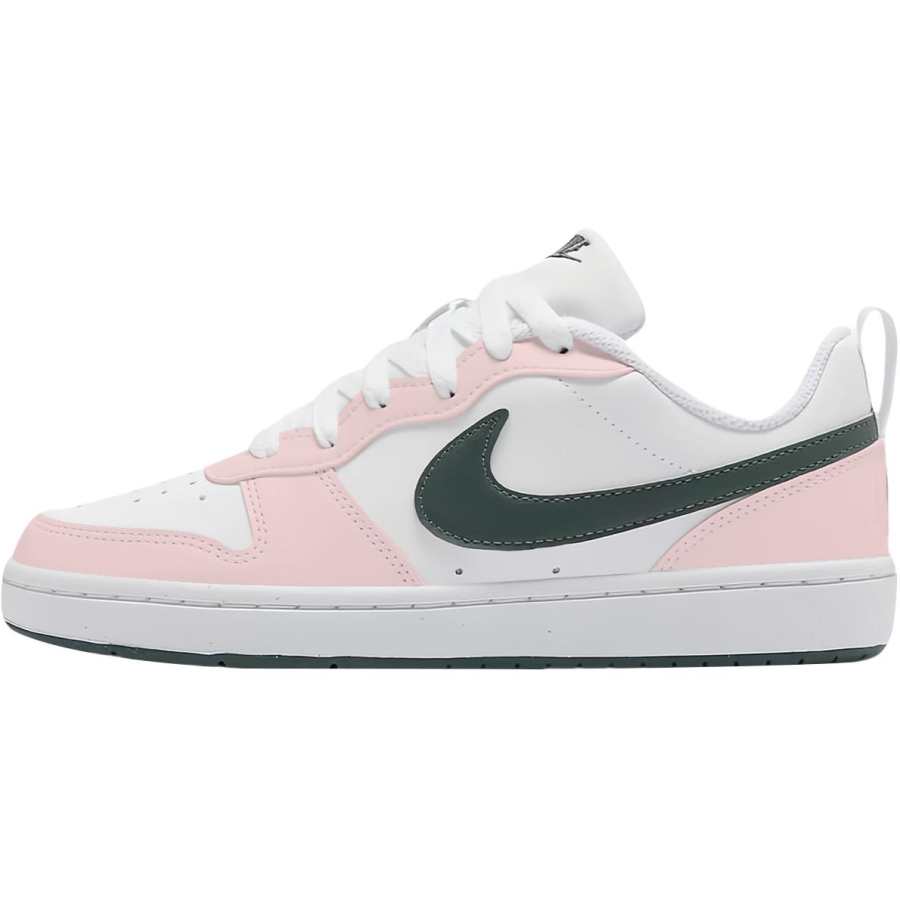 Nike Nike Court Borough Slip Resistant Abrasion Resistant Low top Kids' Skateboarding Shoes Pink Teenagers