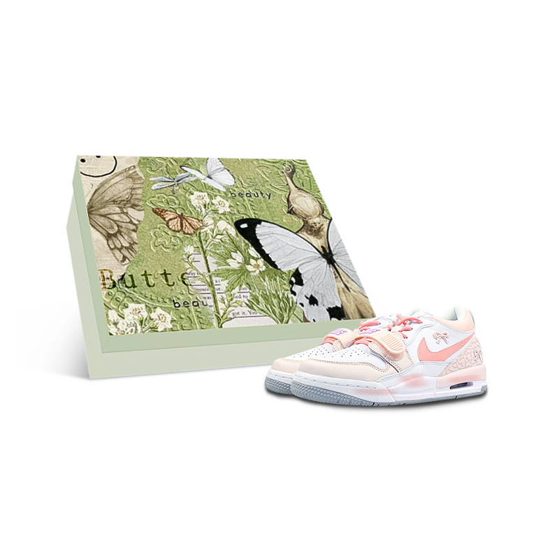 Jordan Jordan Legacy 312 Low top Children's Basketball Shoes Pink Teenagers