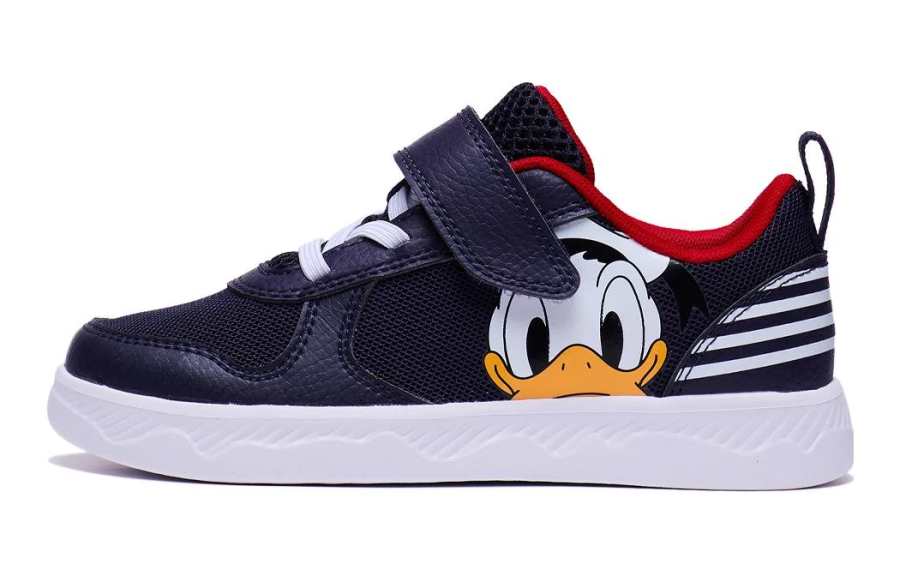 Li-Ning YOUNG Li Ning YOUNG x Disney Low top Casual Shoes Black White Red Teenagers