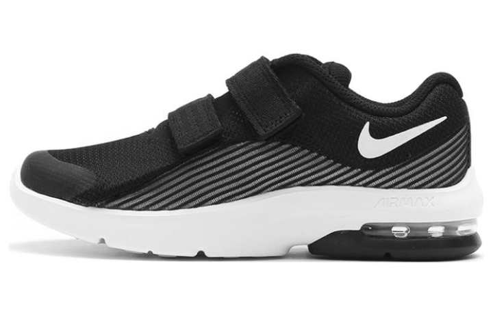 Nike Nike Air Max Advantage 2 Abrasion Resistant Low top Kids' Running Shoes Black White Kids'