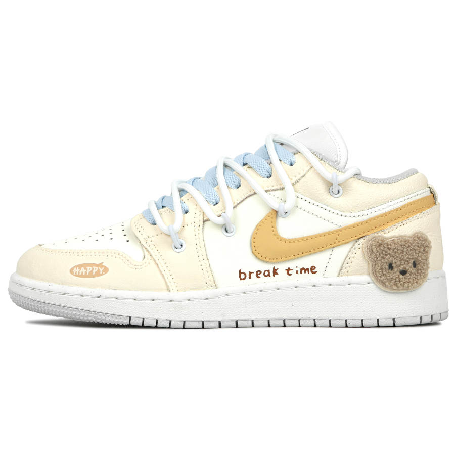 Jordan Jordan Air Jordan 1 Leather, Suede Slip Resistant Abrasion Resistant Slip Resistant Abrasion Resistant Low top