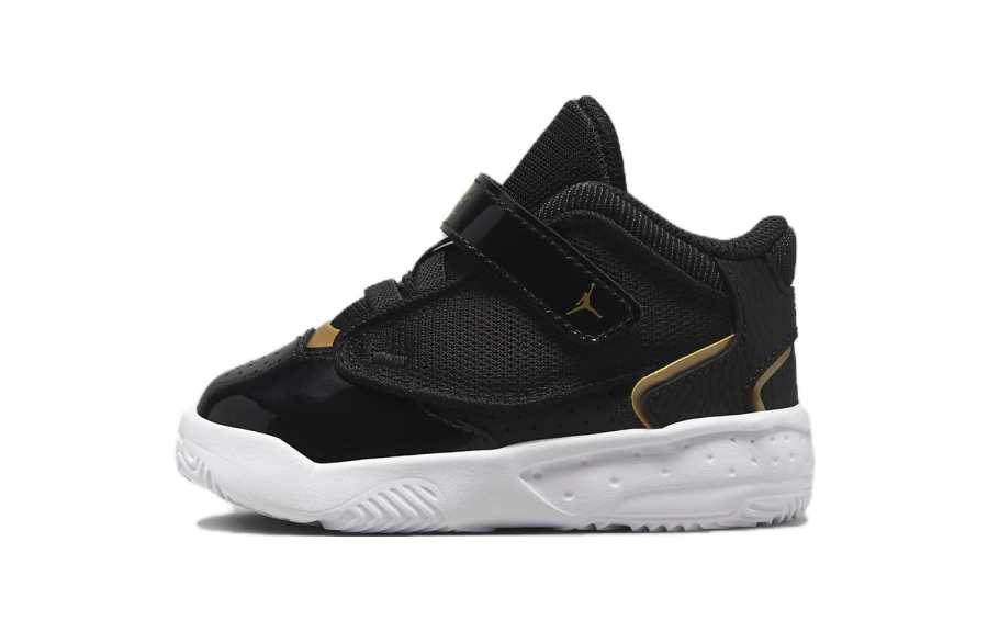 Jordan Jordan Max Aura 4 Slip Resistant Slip Resistant Low top Toddler Shoes Black Gold Infant And Toddler