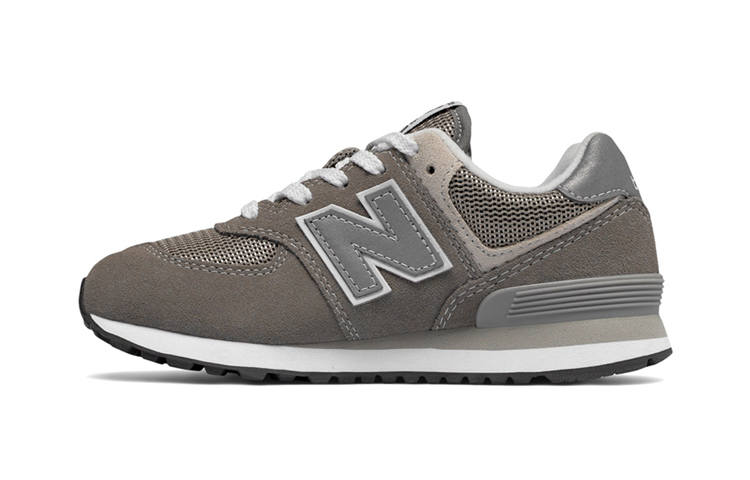 New Balance New Balance NB 574 Cushioning Kids Lifestyle Shoes Dark Gray Children Aged 3 7 Years Old