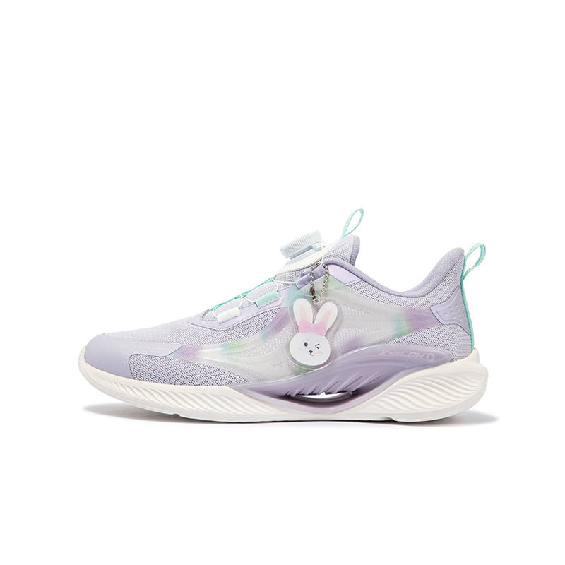 XTEP Qing Feng 5.0 Synthetic Leather Slip Resistant Abrasion Resistant Low top Kids' Running Shoes