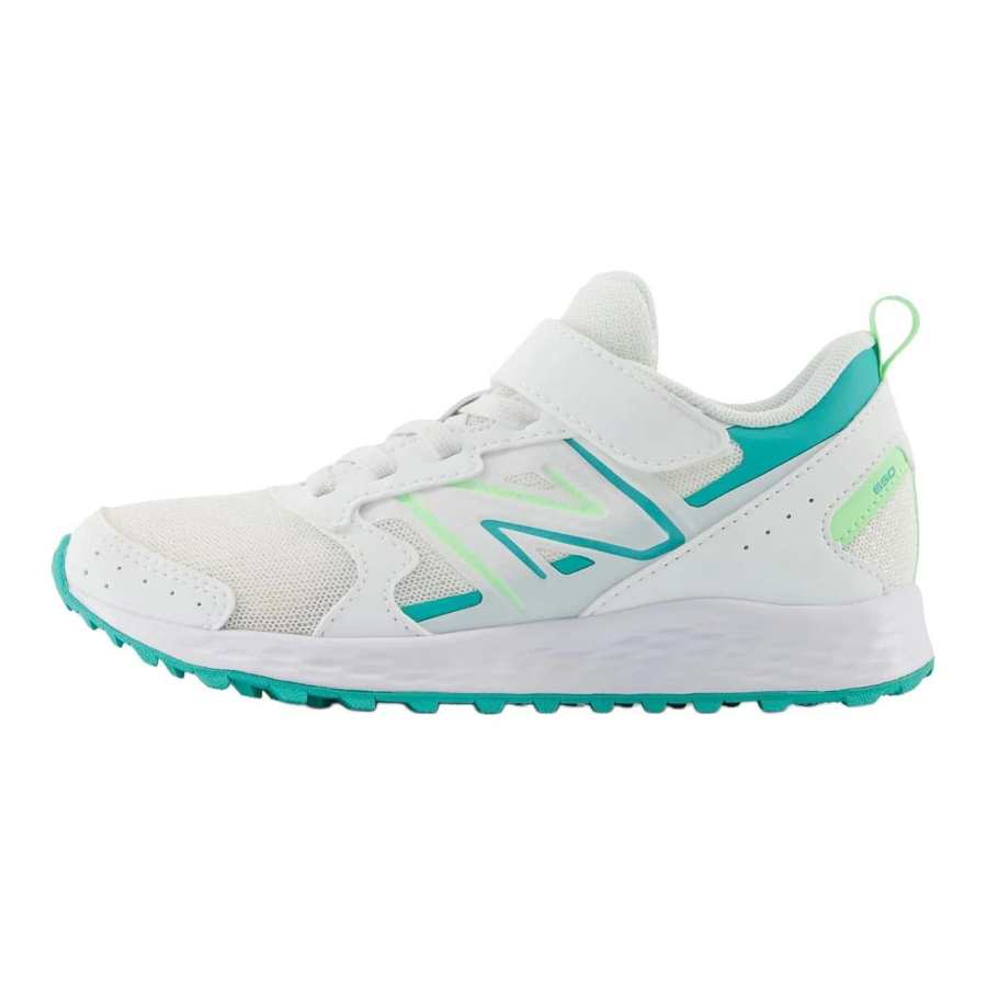 New Balance New Balance NB Fresh Foam 650 V1 650 V1 Abrasion Resistant Abrasion Resistant Low top Kids' Running Shoes White Cyan