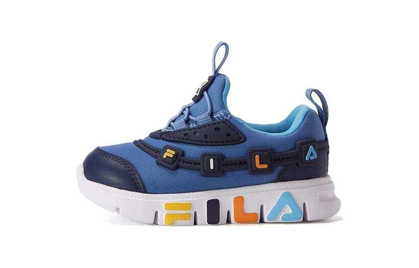 FILA KIDS Versatile Anti Kick Cushioning Anti Kick Cushioning Low top Toddler Shoes Dusty Blue Infant And Toddler