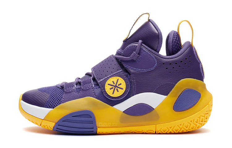 Li-Ning YOUNG Li Ning YOUNG ALL CITY 8 Synthetic Leather, Textile Slip Resistant Cushioning Abrasion Resistant Rebound High top