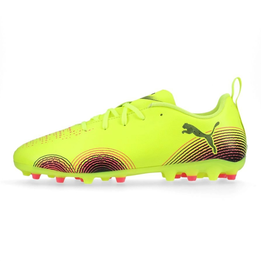 PUMA FUTURE 8 Slip Resistant Low top Kids' Soccer Shoes Yellow Unisex