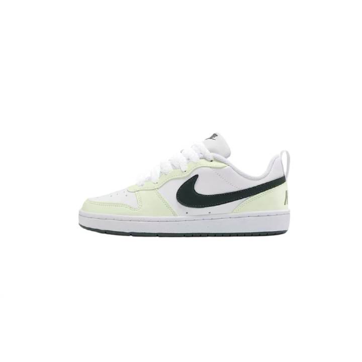 Nike Nike Court Borough Low Synthetic Leather Slip Resistant Cushioning Abrasion Resistant