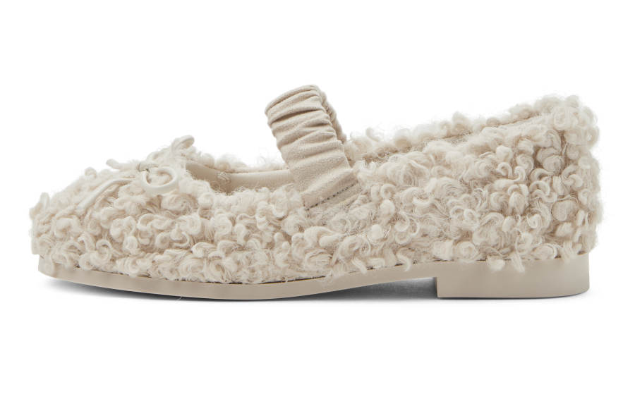 CHARLES&KEITH Small Ck Fabric Lightweight Cushioning Lightweight Cushioning Low top Kids' Casual Shoes 1.4cm