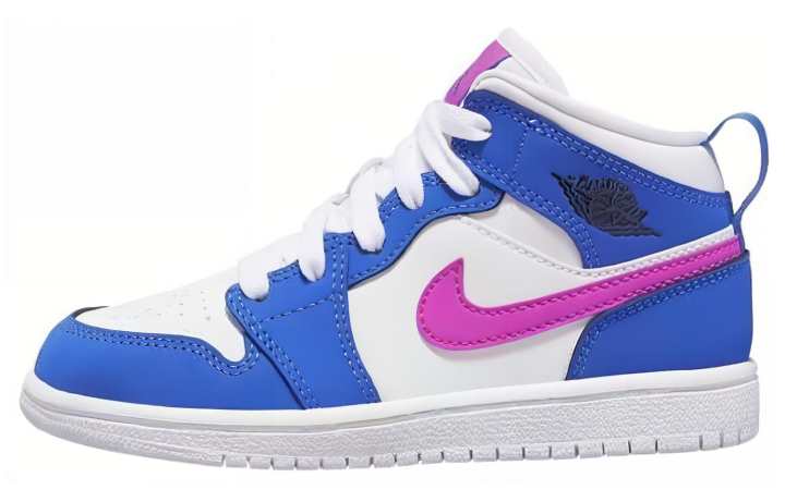Jordan Jordan 1 Mid Hyper Royal Hyper Violet PS