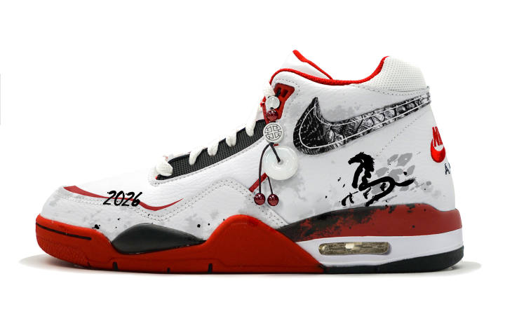 Nike Nike Flight Legacy Chi Jilingyun Cushioning Abrasion Resistant Cushioning, Wear Resistant Mid top