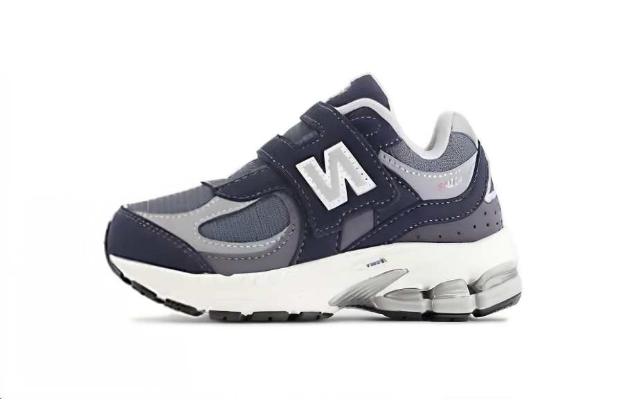 New Balance New Balance 2002 Hook & Loop Abrasion Resistant Low top Toddler Shoes Blue Silver Infant And Toddler