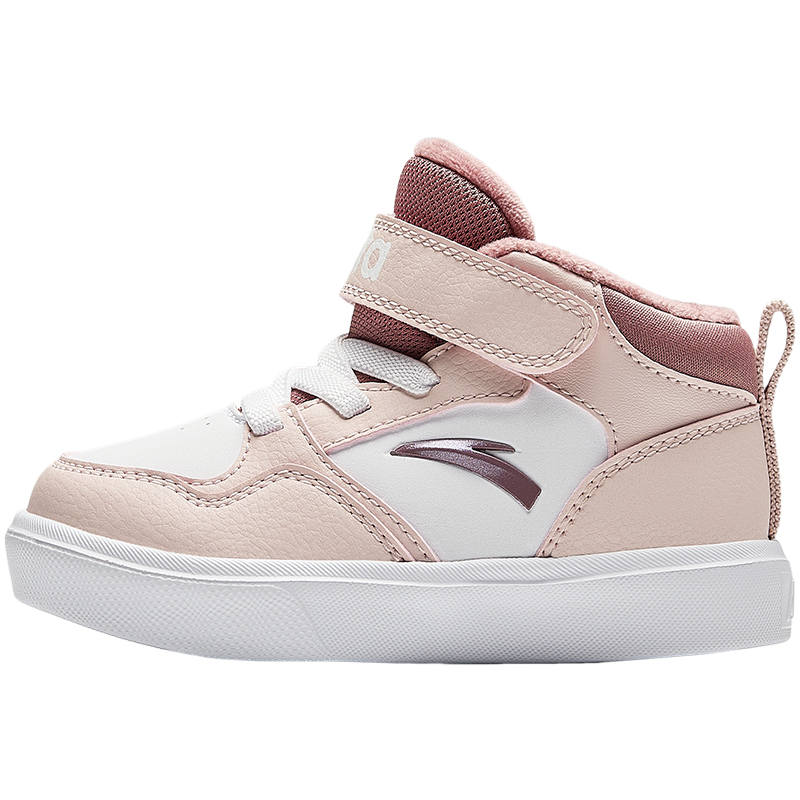 Antakids Lightweight Cushioning Thermal High top Toddler Shoes Halo Pink Infant And Toddler