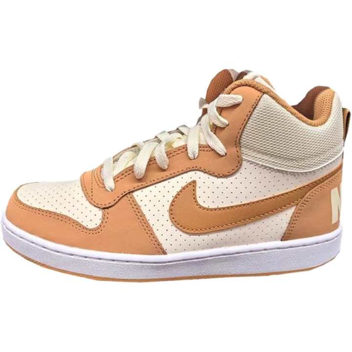 Nike Nike Court Borough Mid top Skateboard Shoes Light Brown Unisex