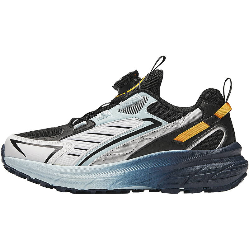 Antakids Explore The Wild Fabric Low top Running Shoes Black White Blue Teenagers