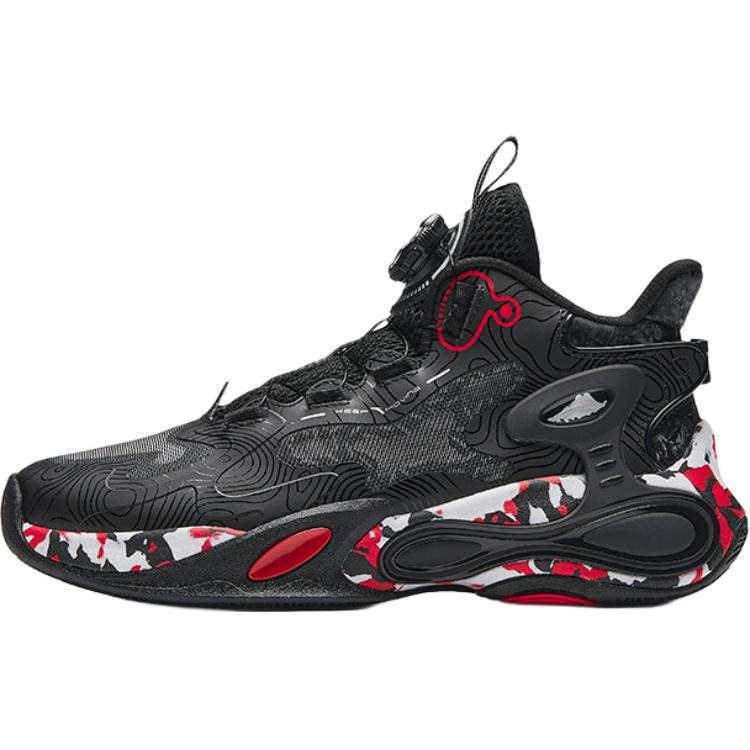 Antakids Thunderstorm High top Basketball Shoes Black Teenagers