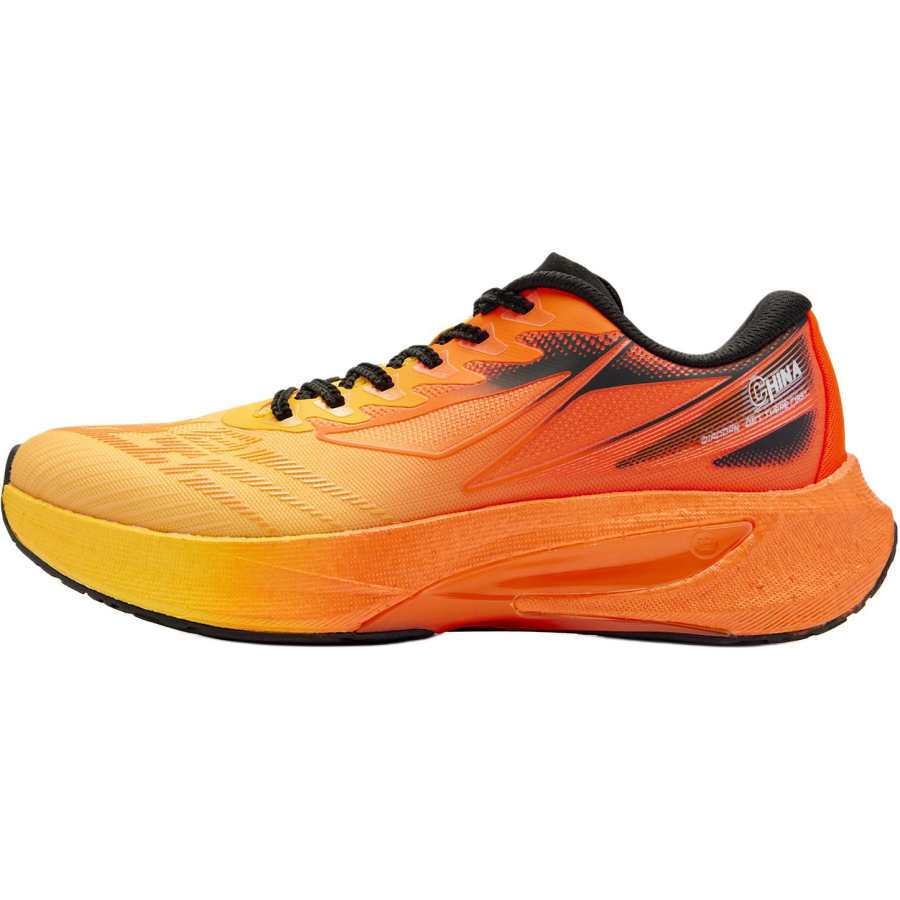 QIAODAN Flying Shadow Low top Running Shoes Orange Teenagers